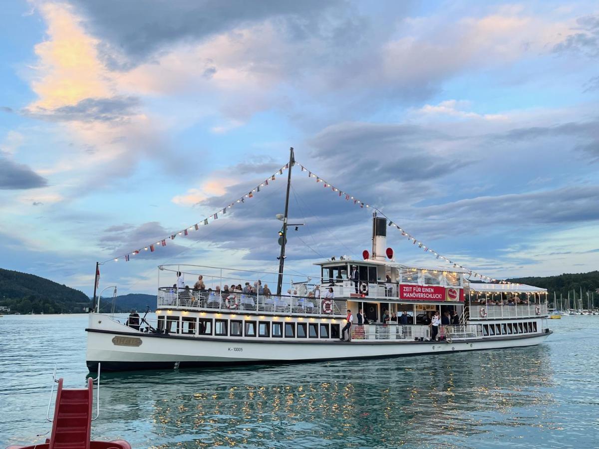 Ferienwohnung Schellander Privatstrand Velden am Woerthersee Luaran gambar