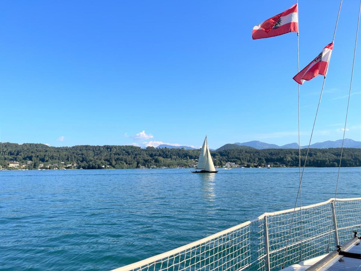 Ferienwohnung Schellander Privatstrand Velden am Woerthersee Luaran gambar