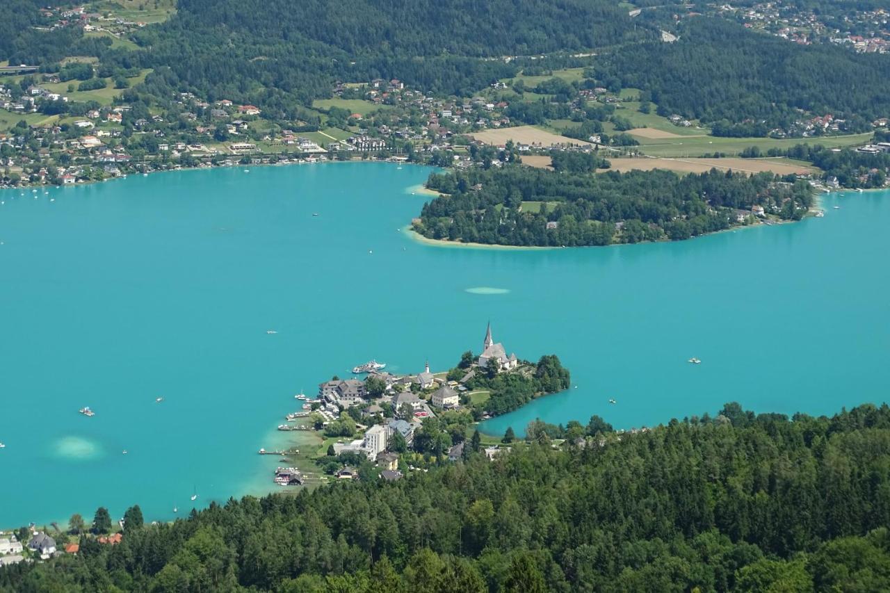 Ferienwohnung Schellander Privatstrand Velden am Woerthersee Luaran gambar